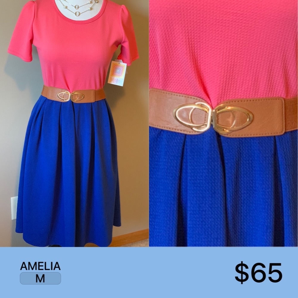 Lularoe Medium Amelia NWT